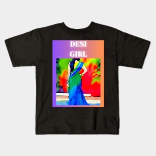 Desi Girl Kids T-Shirt